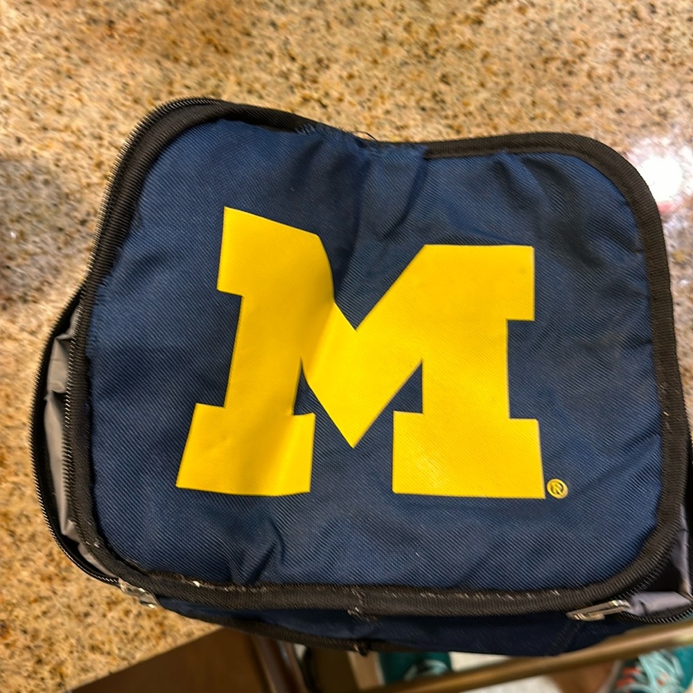 University of Michigan lunch box cooler